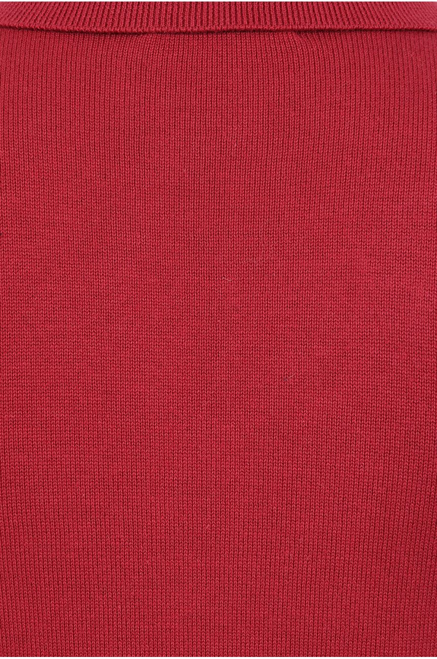 Haut maille rouge cerise style pin-up Banned retro