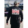 Chemise pompiste noire a patch King Kerosin
