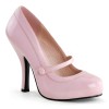 Chaussure pin up couture vernie rose
