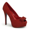 Chaussure pin up bella 10 rouge