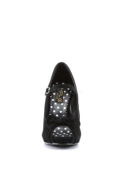 Escarpin suedine pin up
