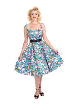 Robe vintage flamingo