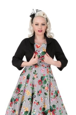 Bolero pin up noir