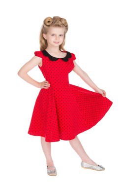 Robe rockabilly enfant