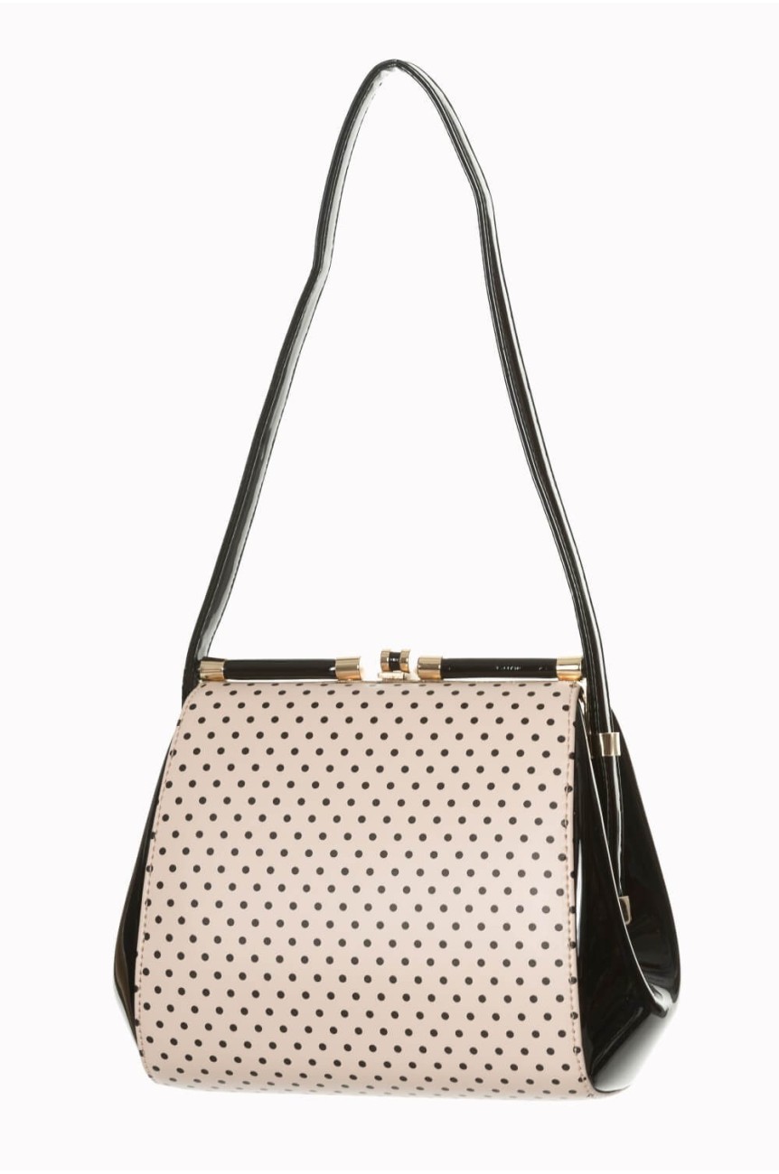 Sac vintage pin up a pois